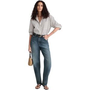 Madewell Balloon Jeans in Rinse Wash – High Rise (Fits 26 / Tagged 27)